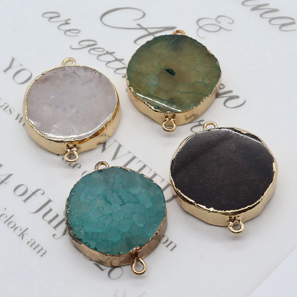 

Модные хрустальные соединители для ожерелья, серег, браслетов, 4 цвета