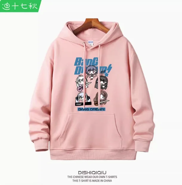 Аниме BanG Dream! Takamatsu Tomori Толстовка с капюшоном Косплей Осень Зима Мужчины Женщины