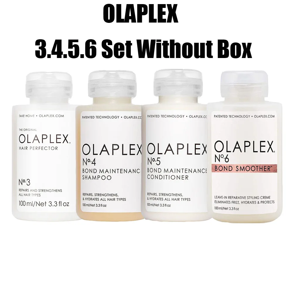 

Olaplex No.3.4.5.6 Holiday Fit Repair Damaged Hair Rebuild Structure Strengthen Hydrating Dry Hair Shampoo Mask Product 4pcs