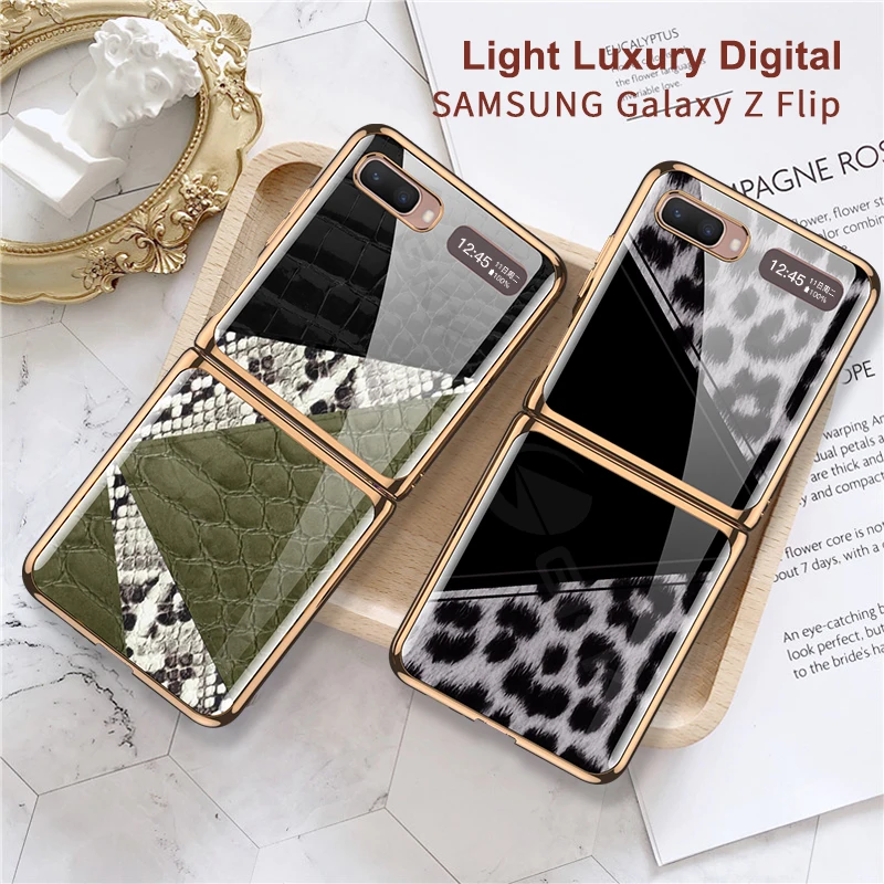 

GKK Texture Leather Flip Case For Samsung Galaxy Z Flip Shockproof All-included Protection Cover For Samsung Galaxy Z Flip 5G