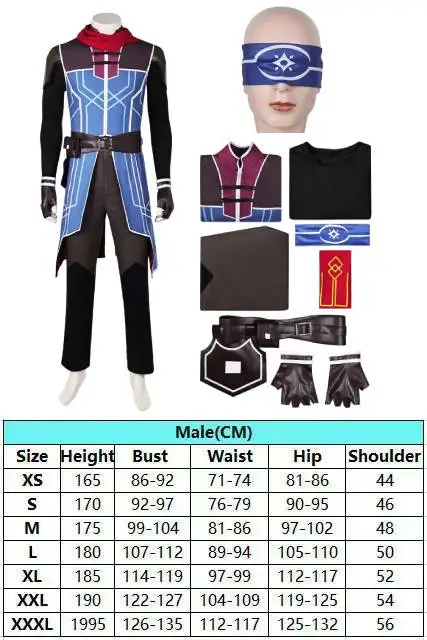 Callum Косплей Мужчины Фантазия Синяя Униформа Маска Для Глаз Аниме Дракон Cos Костюм