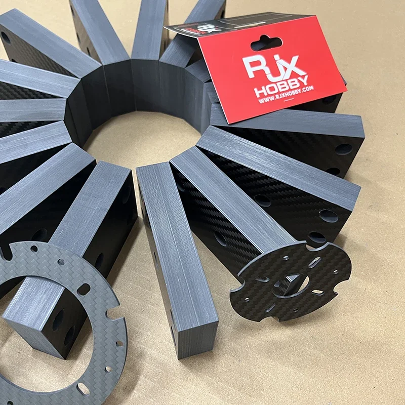 RJX High Modulus T300 T700 T800 M40 M46 Карбоновые детали с ЧПУ Лист из углеродного волокна для