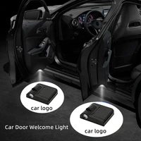new wireless car door led welcome light laser projector ghost light 2pcs 4pcs for kia k2 k3 k5 sorento sportage r rio soul