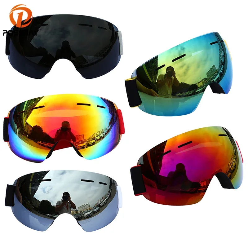 

POSSBAY Vintage Motorcycle Goggles Glasses Men Women Motorbike Eyewear Dual-layer Snowboard Snowmobile Ski Goggles