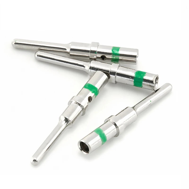 50Pcs DT 1.5mm Series Pin Contact 0462-201-16141 0460-202-16141 Stainless Steel 16AWG Deutsch Crimp Solid Female male Terminal