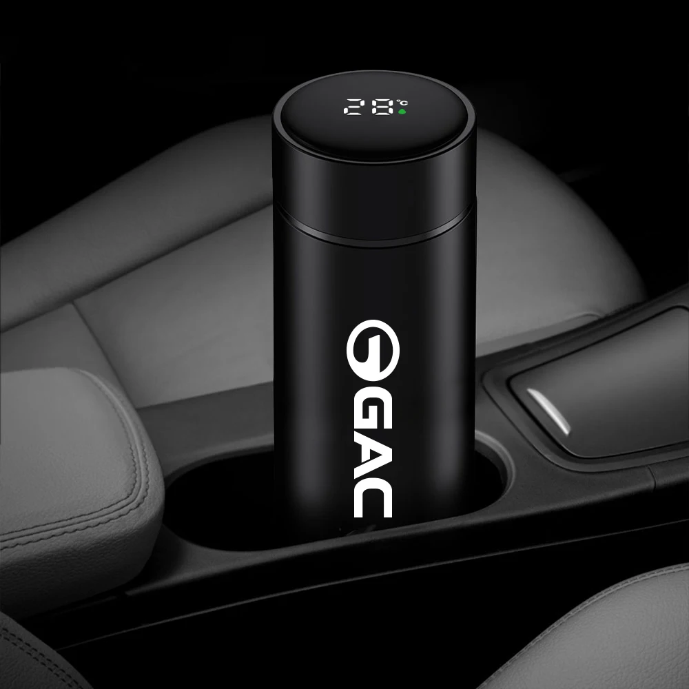 Автоматическая умная изоляционная чашка из нержавеющей стали со светодиодным