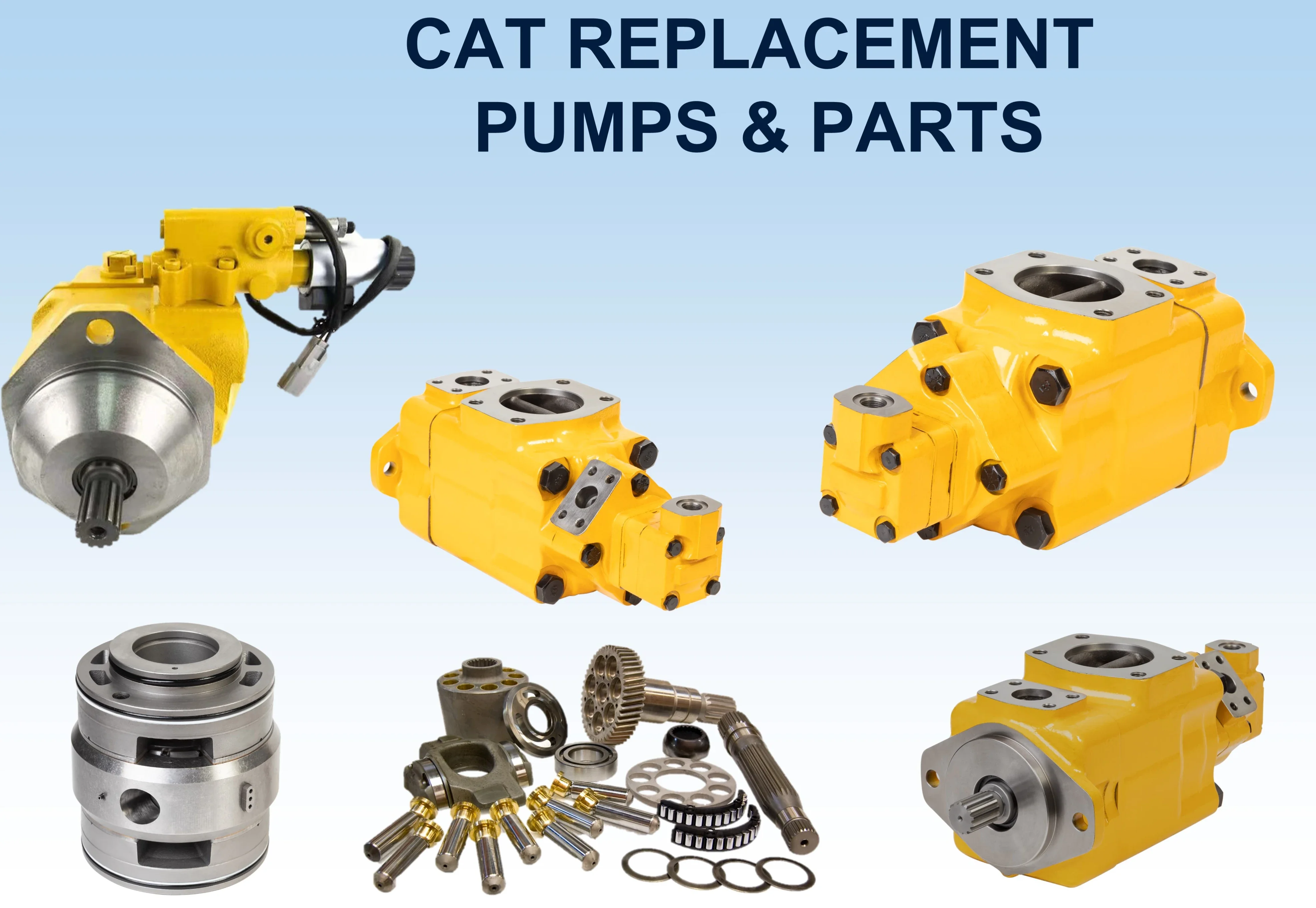 Поршневой насос cat 398-8977 передача 966 м колесный погрузчик XE