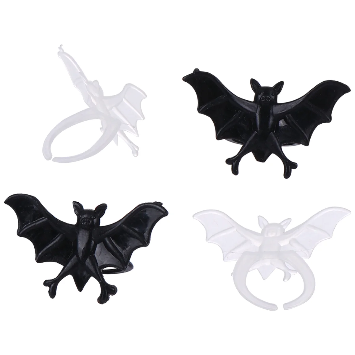 

1 Set/50pcs Bat Ring Finger Rings Luminous Rings
