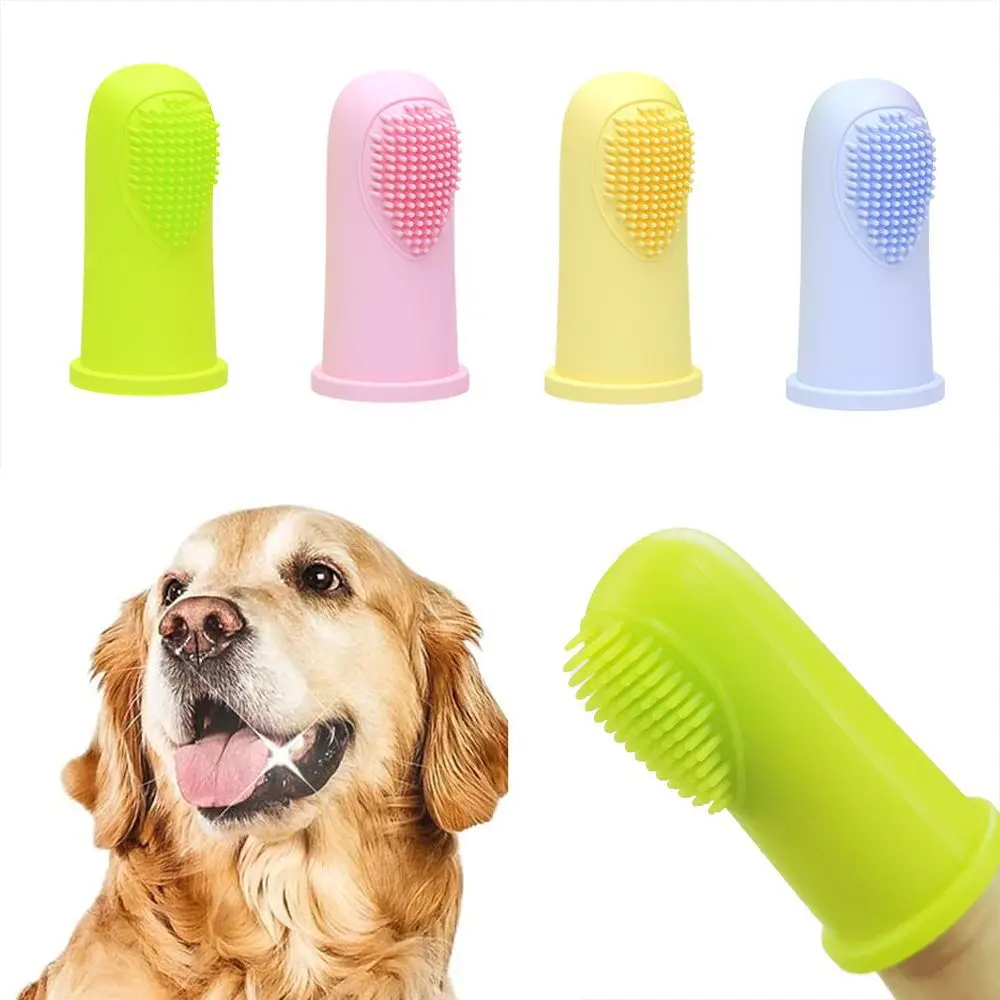 

Silicone Dog Finger Toothbrush Toy Pet Products for Dogs Small Dog Accessories Supplies Dog Tooth Care