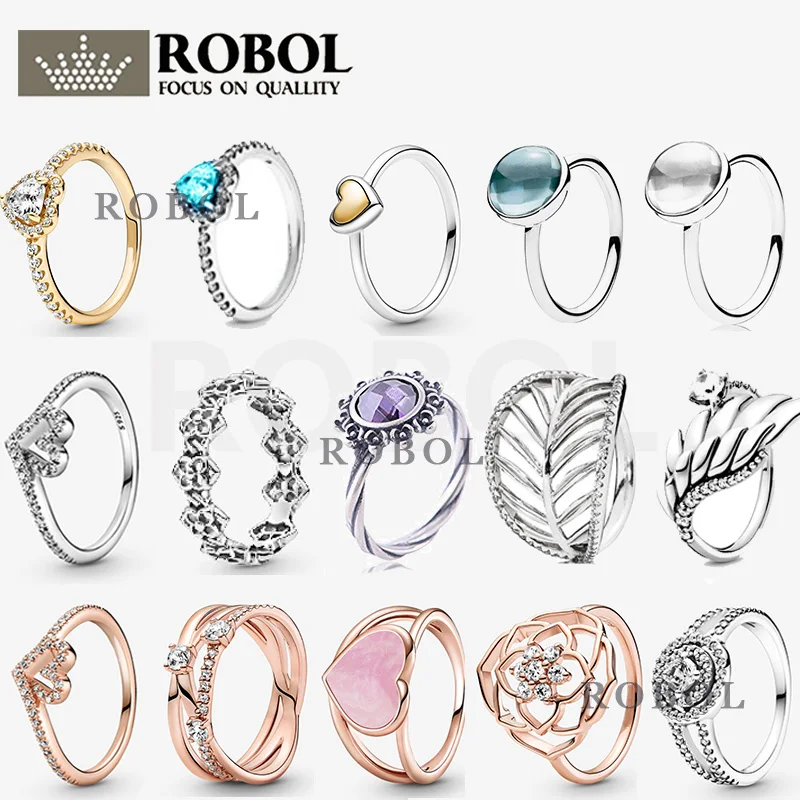 Женское кольцо из серебра 925 пробы с розовым золотом |