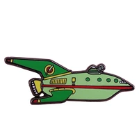 air express enamel pin wrap clothes lapel brooch fine badge fashion jewelry friend gift