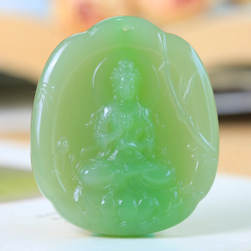 Кулон Лотос Гуаньинь из материала Cuiqing кулон для всех существ