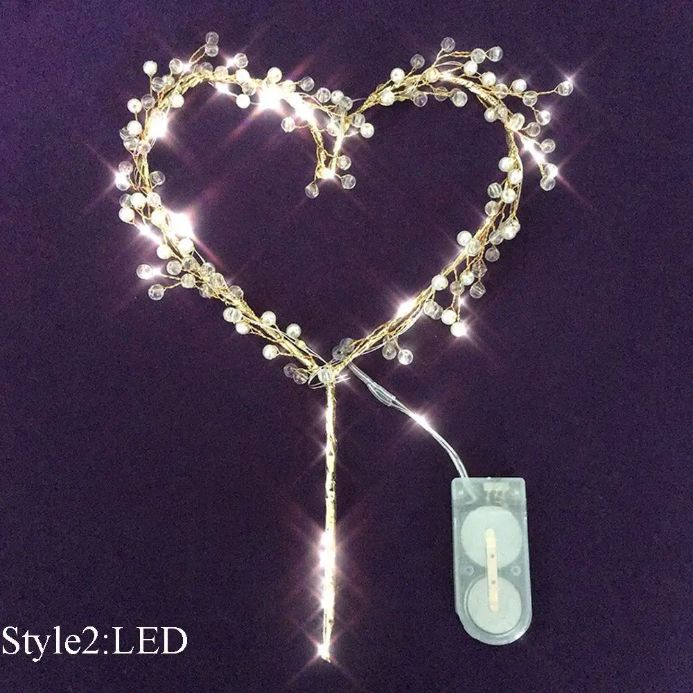 

Светодиодные сердцевидные топперы для торта