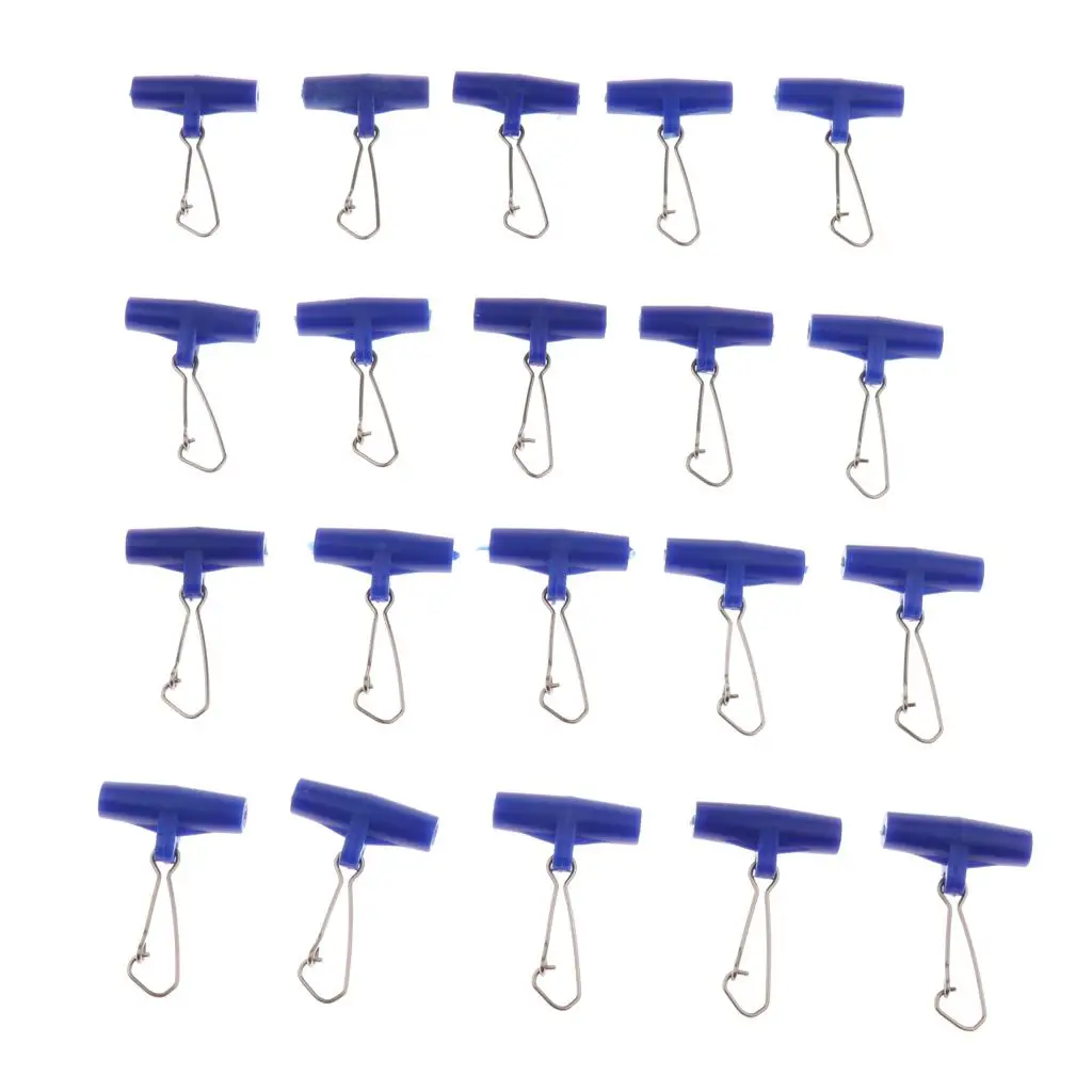 

20Pcs/lot Heavy Duty Slide Connector Sinker Slider with Snap