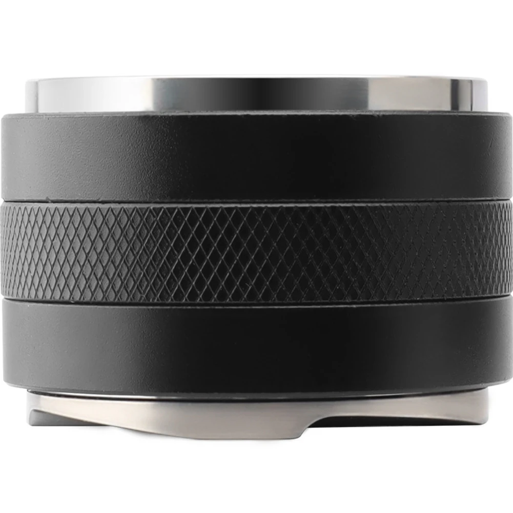 

51mm Coffee Distributor & Hand Tamper, Adjustable Depth Espresso Distributor Dual Head Coffee Leveler for Portafilter