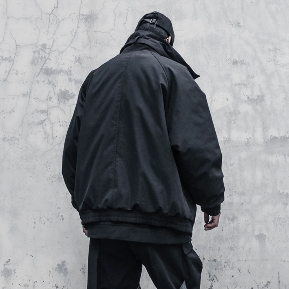 Куртка-карго AOGZ Мужская на молнии ветровка уличная одежда в стиле хип-хоп