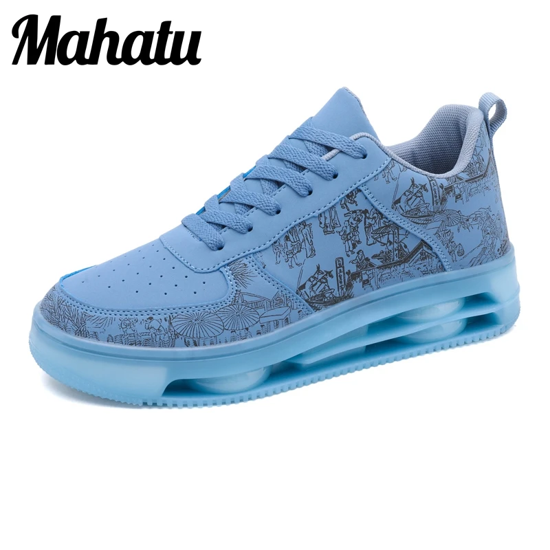 

Men's Graffiti Running Shoes Outdoor Training Shoes Sneakers Trendy Fashion Student Casual Printing Sneakers tenis masculino