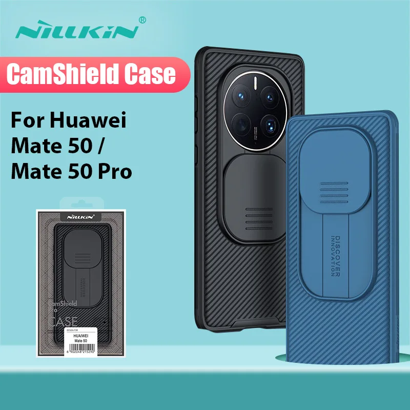 

Чехол для Huawei Mate 50 Pro, защитный чехол NILLKIN CamShield Pro Slide для задней панели камеры Huawei Mate 50/ Mate 50 Pro
