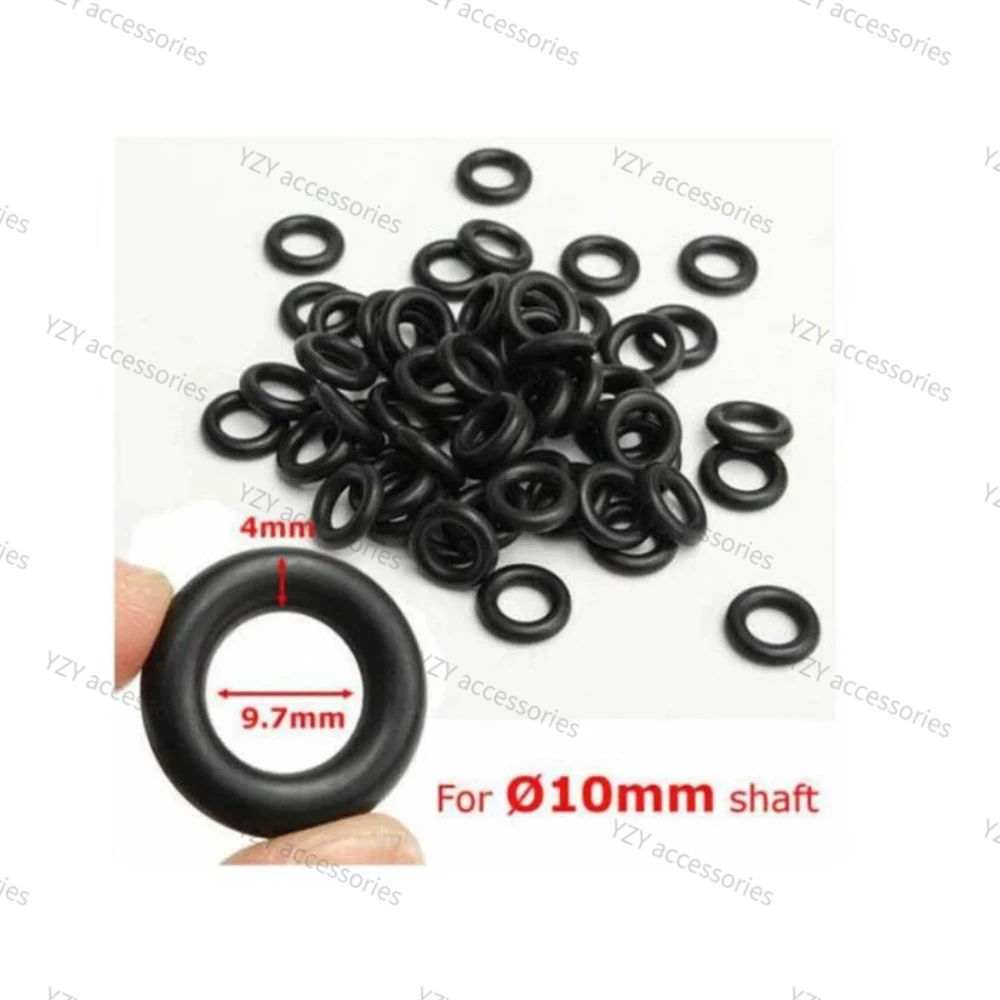 

60 шт. детали педали шиномонтажного устройства, резиновые уплотнительные кольца клапана управления воздухом 9,7x4 мм, аксессуары