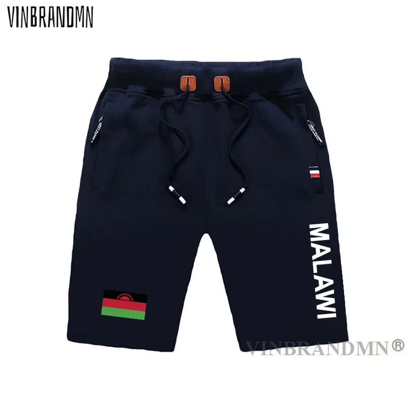 Мужские шорты Malawi пляжные мужские для тренировок с флагом карманом на молнии пот
