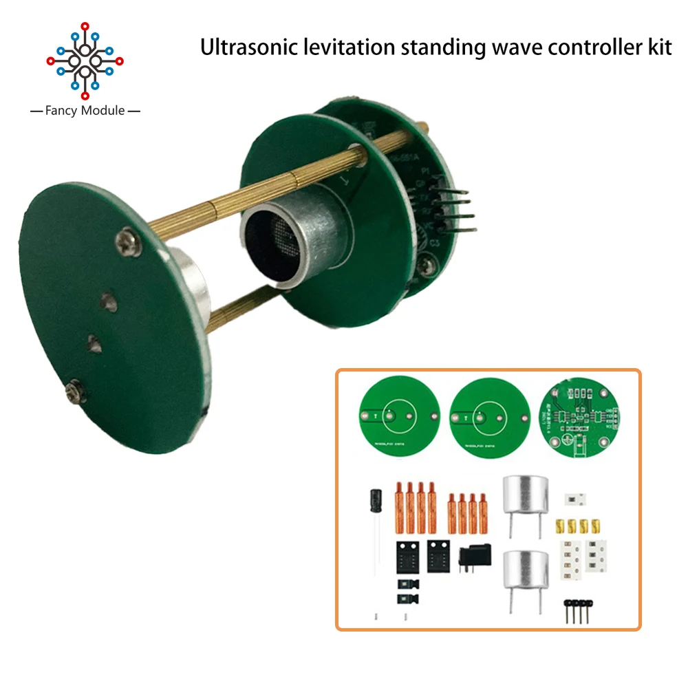 

DIY Electronic Kits Ultrasonic Suspension Standing Wave Controller Soldering Practice Acoustic Suspension for Science Learning