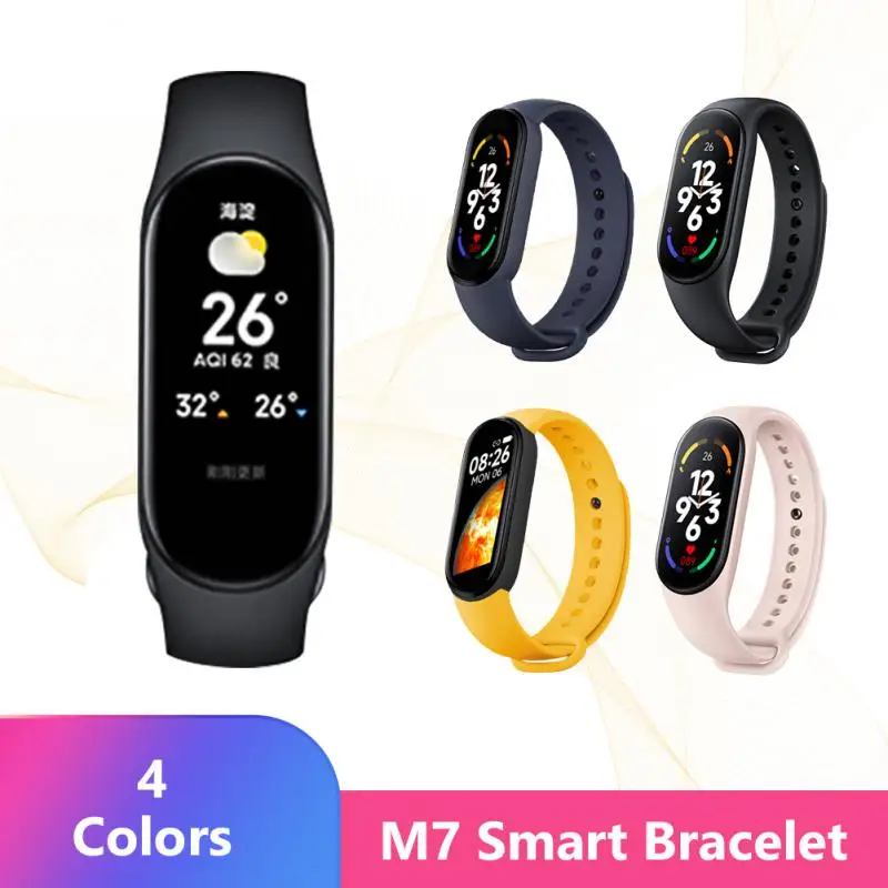 

M5 M7 M6 Smart Watch IP67 Outdoor Pedometer Watch Fitness Tracker Heart Rate Blood Pressure Monitor Color Screen Smart Bracelet