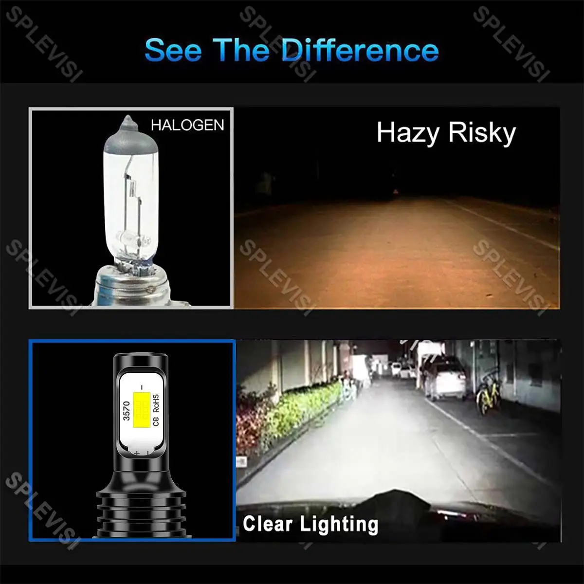 Рисунок 3 - светодиодные лампы для фар 6000K