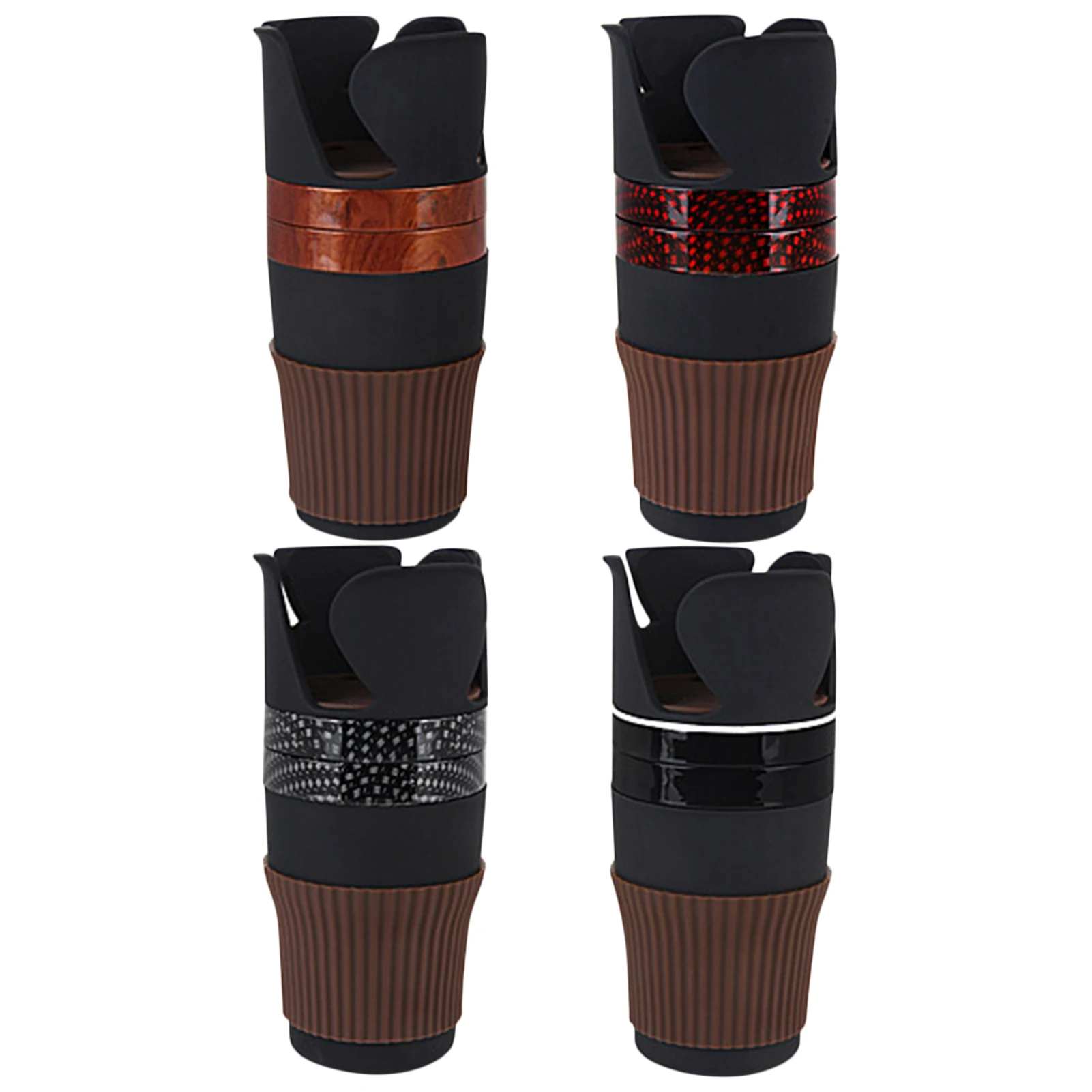 

Car Cup Holder Insert Multifunctional 360 Rotating Car Truck Drinking Bottle Holder Sunglasses Phone Organizer Center Console