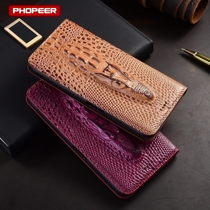 Фото Роскошный чехол из натуральной кожи для ASUS ROG Phone 5 5s 6 7 8 9 Pro Ultimate Flip Magnet Wallet Cover для Asus ZenFone 8 9 10 11 №2
