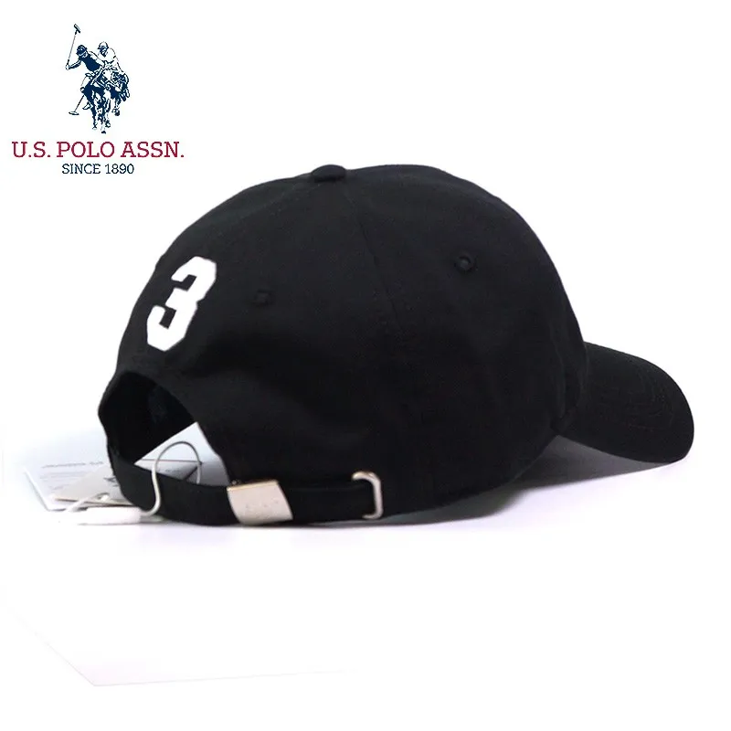 U.S. Polo Assn. 100% хлопок регулируемые бейсболки новинка Женская Солнцезащитная шляпа