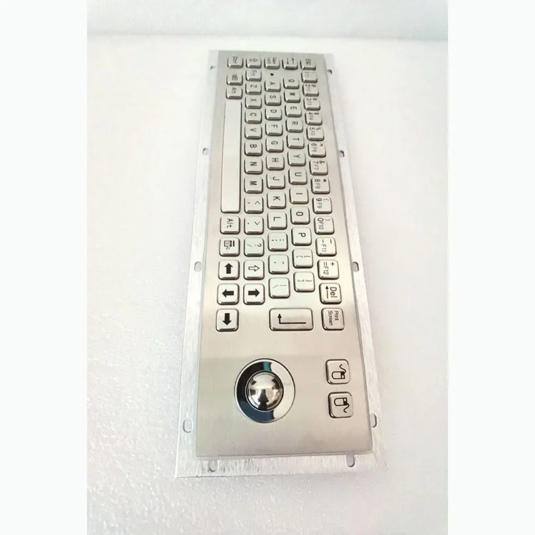 

Stainless Steel Kiosks Input Devices Industrial Equipment Metal Keyboard