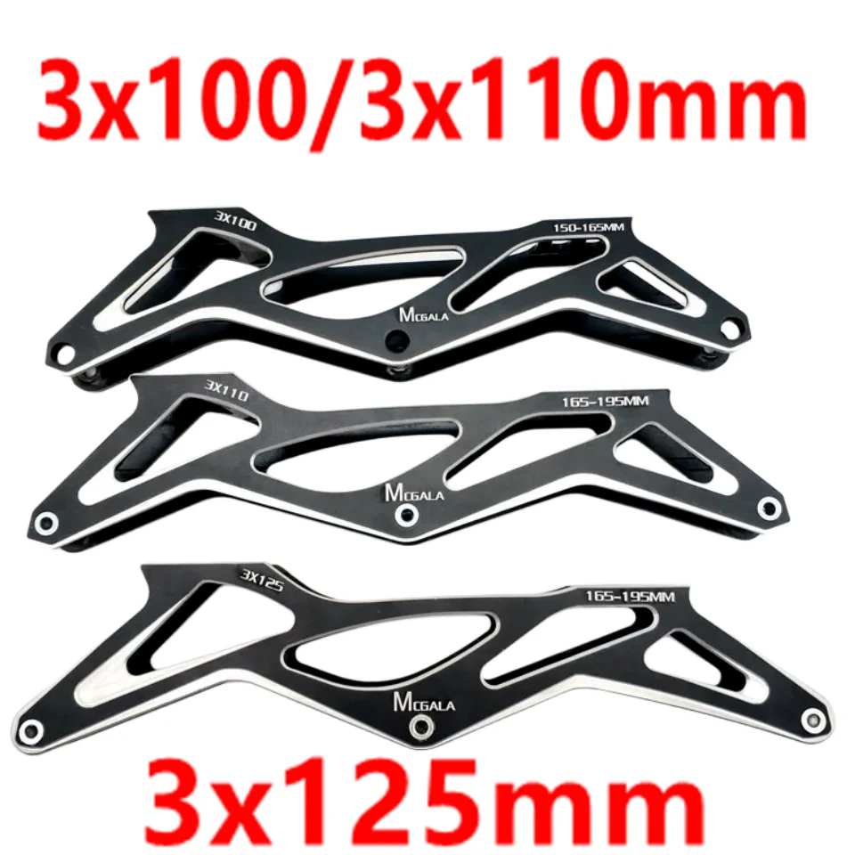 Рама для скоростных роликов MCgala 3x100/3x110/3x125 мм | AliExpress