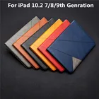 Чехол для IPad 2021 дюйма, чехол для 9,7-го 8-го 7-го 6-го поколения, роскошный кожаный кошелек для планшета IPad 7 8 9, чехол, Магнитный чехол