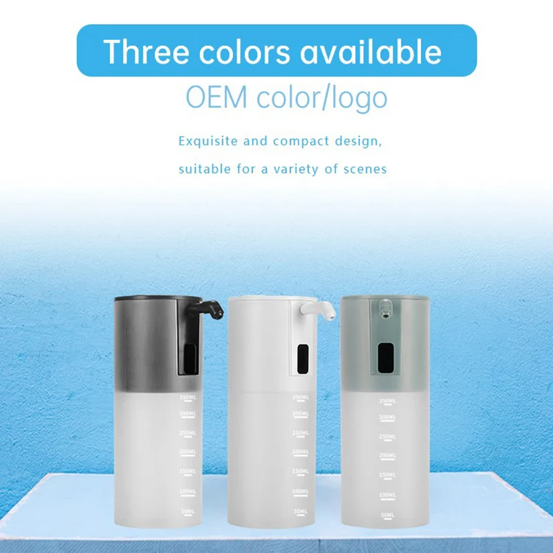 

350ml Fully Automatic Induction Foam Hand Washing Machine Convenient Foam Infrared Sensor Soap Dispenser Liquid Soap Dispensers