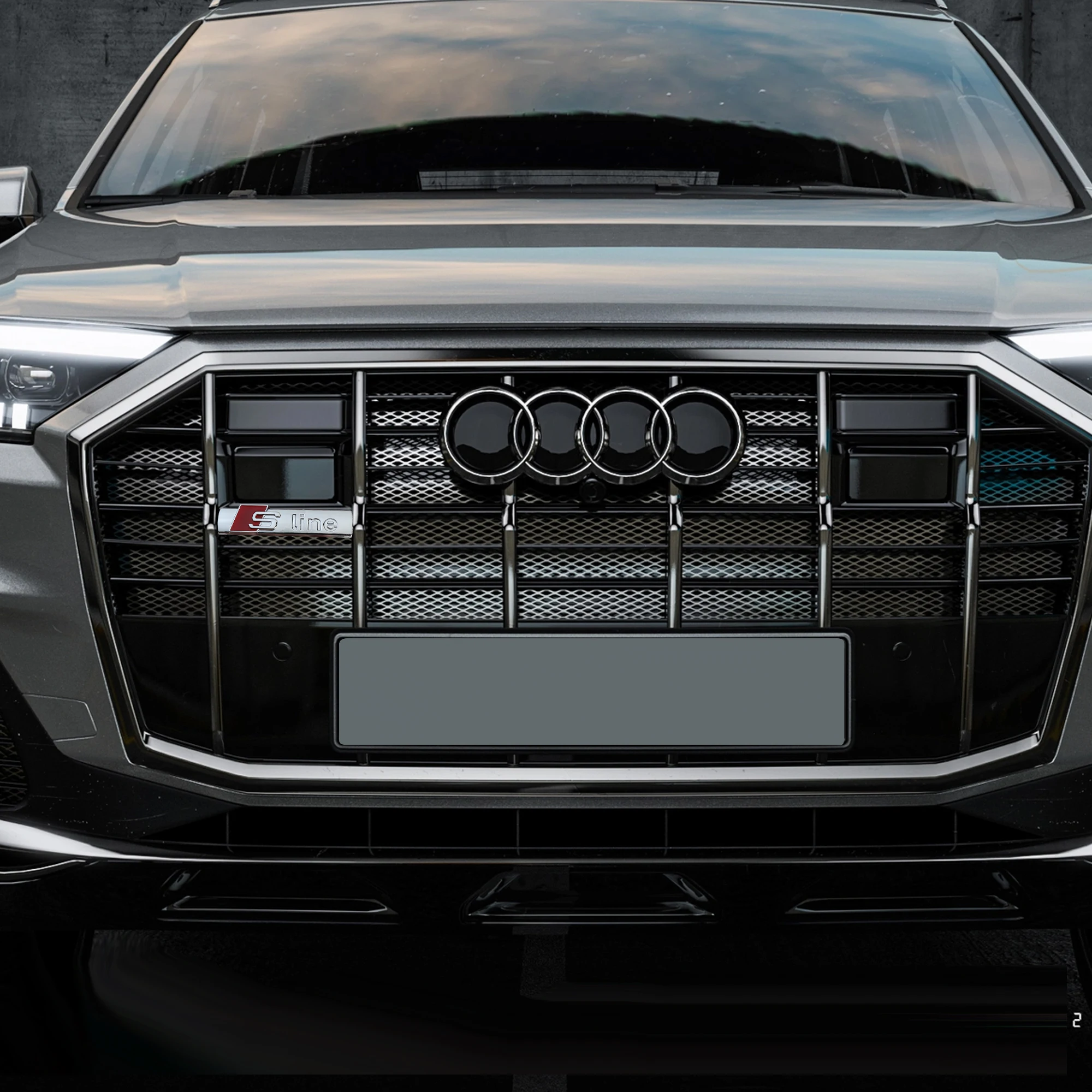 3D Автомобильная передняя решетка эмблема боковая задняя крышка багажника