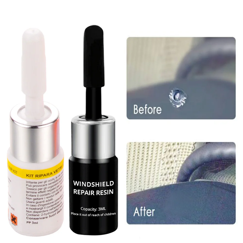 

DIY Car Window Glass Scratch Crack Fix Tool Windshield Repair Kit Windscreen Window Cleaner Car Glass Repair Kit Fix Car Scratch