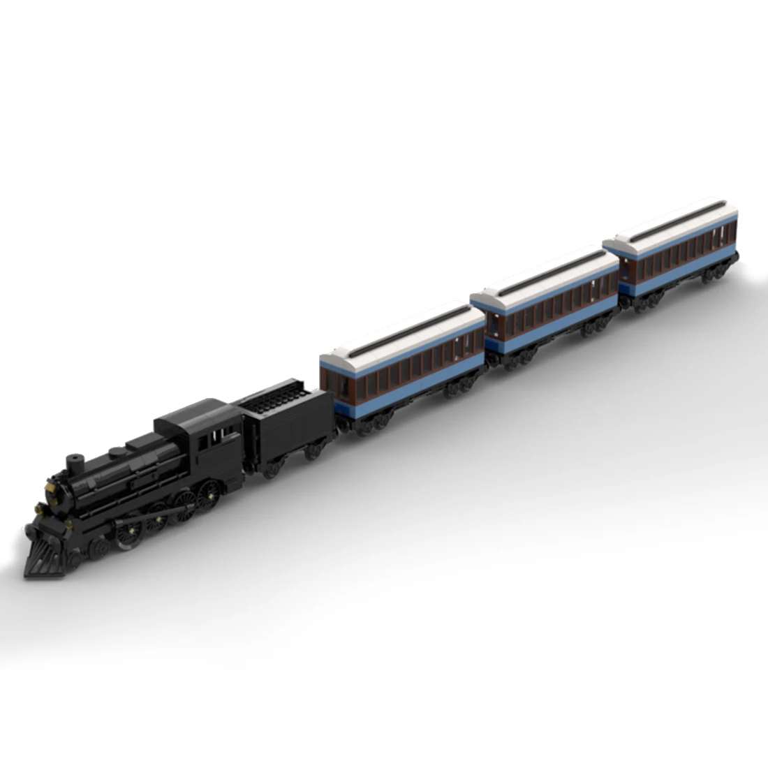 

Authorized MOC-96784 1130pcs Building Blocks MOC Model Railway Train Set - Designed And Licensed By Brick_boss_pdf