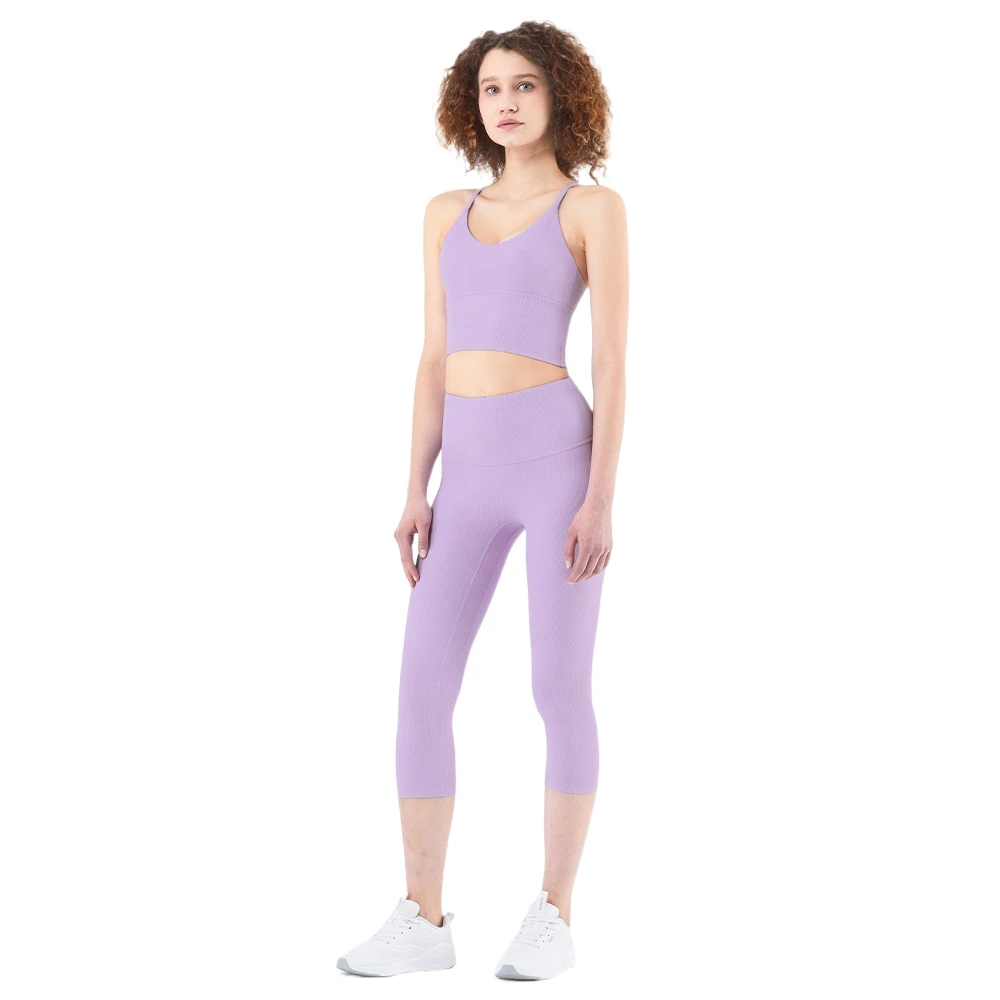 

2022 New Arrival Feeling Yoga Capri Pant Squat Proof Leggings High Waist 7/8 Ankle Leggings