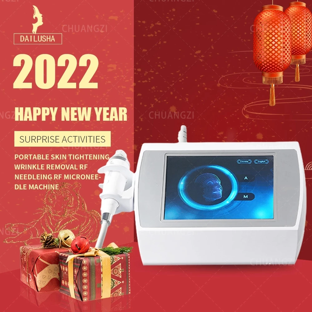 

Professional FAIR 2022 New Design Micro Needle Radio Frequency Acne Scar Removal Machine for Facial Improvement Beauty Machine