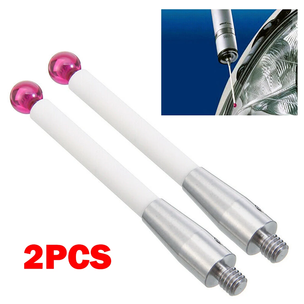 

2pcs Renishaw CMM Touch Probe Stylus For Renishaw CMM Probe Stylus A-5000-3709 Ceramic Stem 50mm Ball 6mm
