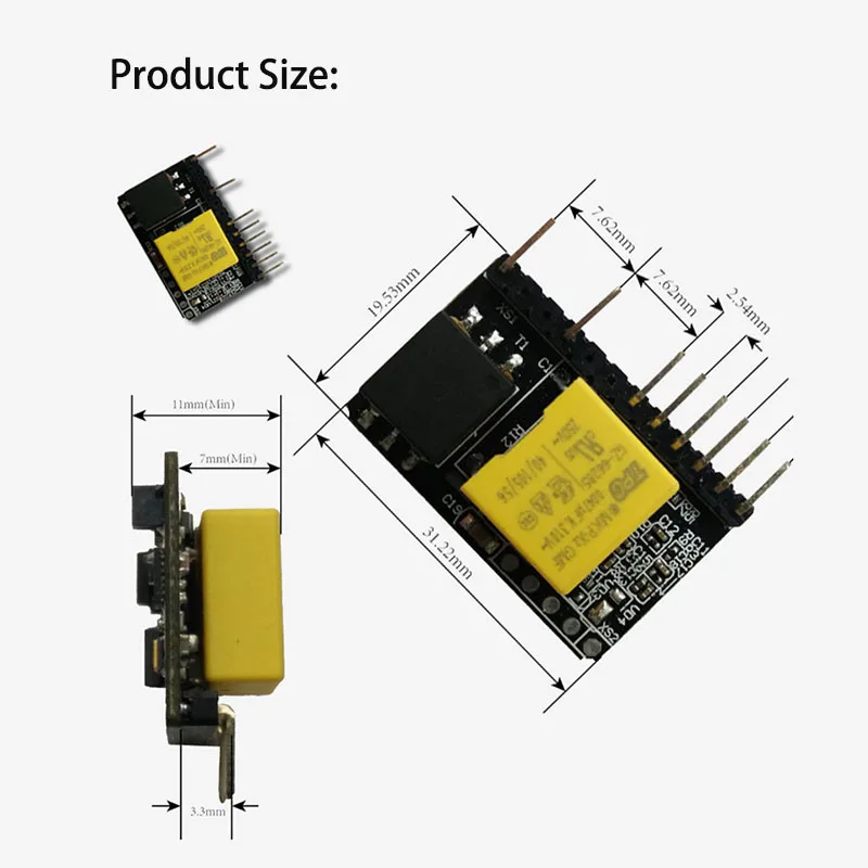 Переносной модуль силовой линии в сочетании с малой энергопотреблением