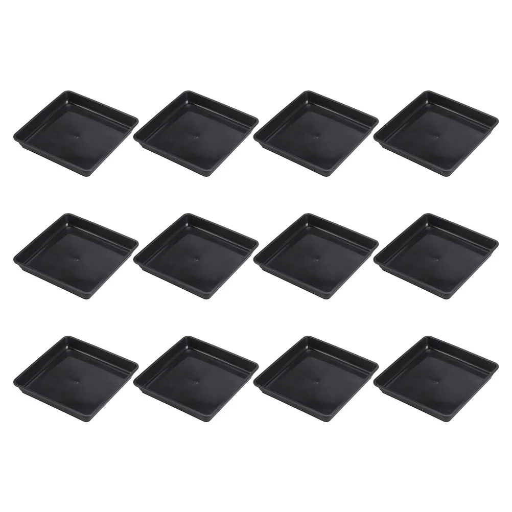 

Pot Tray Saucer Flower Trays Base Flowerpot Planter Saucers Drip Square Garden Water Succulent Rectangular Dish Pots Plates