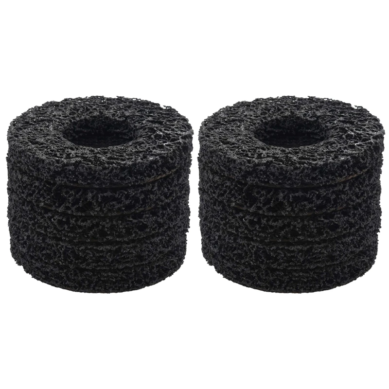 

10Pcs Abrasive Tools 115mm Strip Wheels Paint Rust Removal Clean Angle Grinder Discs Tools for Angle Grinder