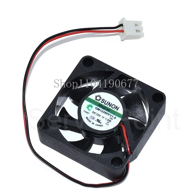 Для SUNON GM1235PFV1 GM1235PFV1-8 DC12V 1.0W 2wire 2Pin 35x35x10MM охлаждающий вентилятор