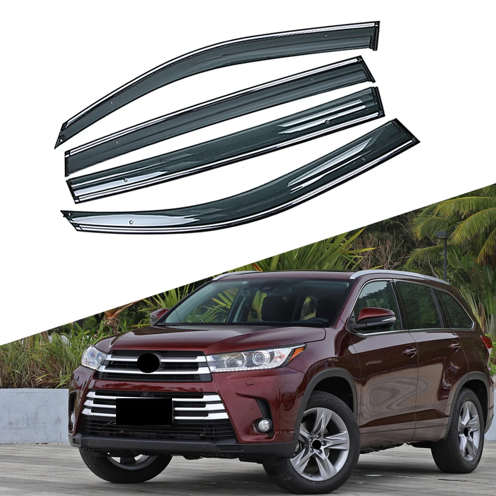 

Защитный козырек от солнца и дождя для TOYOTA Highlander/Kluger 3RD U5 2013-2019