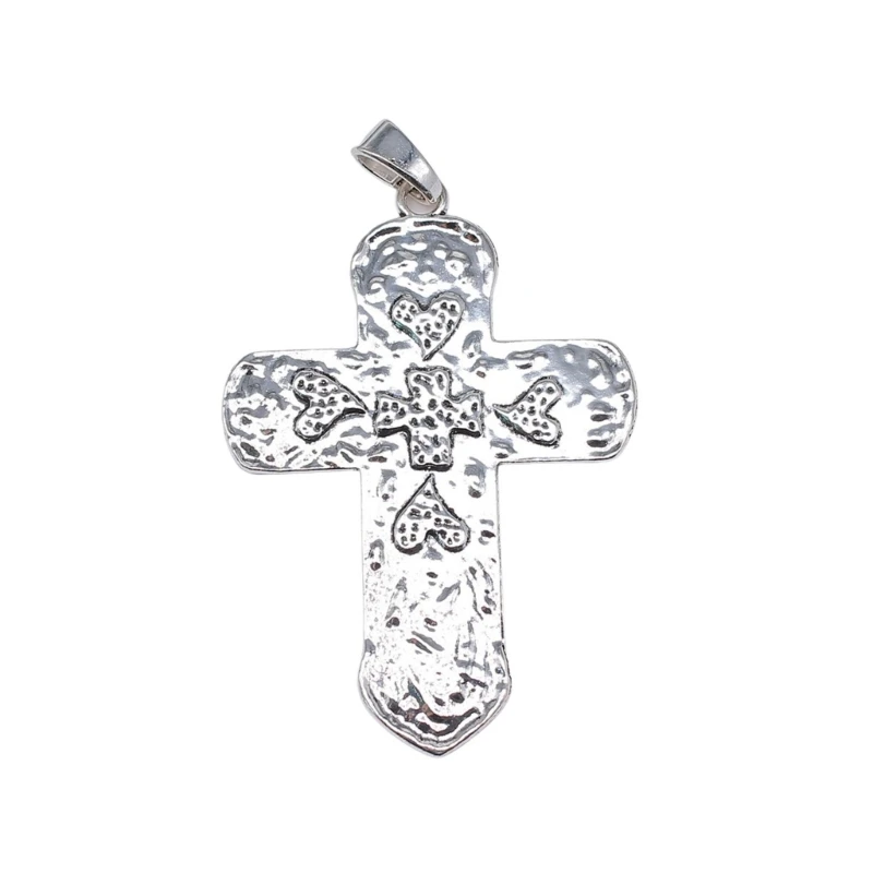 Подвески в виде креста сердца ожерелье браслет серьги подвеска для изготовления