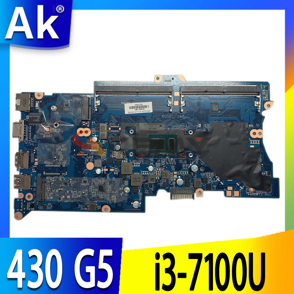 

DA0X8BMB6G0 материнская плата для HP 430 G5 440 G5 материнская плата i3-7100U CPU GM UMA