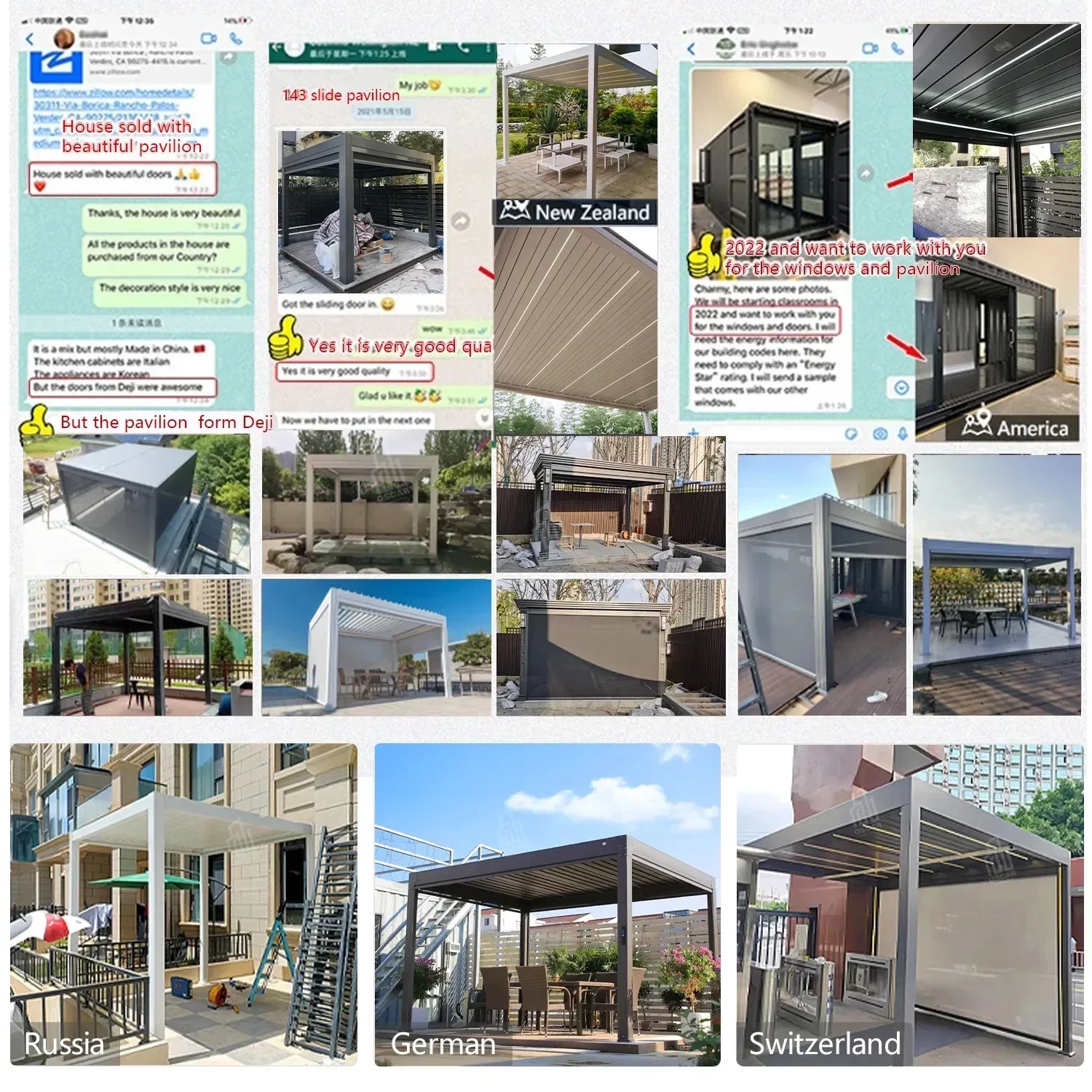 Фото Mooxon Pergola, современная палатка-альтанка, садовая уличная выдвижная навесная крышка, патио, беседка, тент, алюминиевый павильон №5