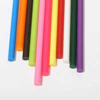 11pc trial pack colour hot melt glue sticks vintage sealing wax envelope invitation stamp security packaging repair tool 7100mm