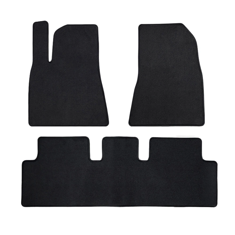 

Автомобильный коврик для ног, для модели 3 2017-2021, передняя и задняя подставки для ног, бесшумный, не износостойкий бархатный пол